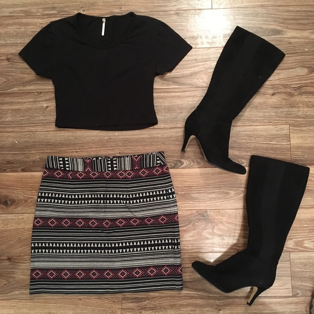 Forever 21 Tribal Print Skirt!