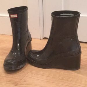 Hunter Wedge Rain Boots