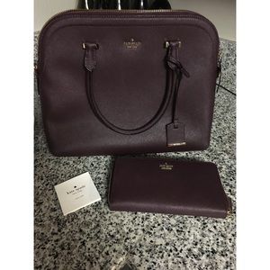 Kate Spade purse with matching wallet