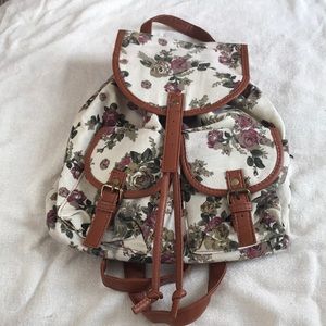 Floral backpack