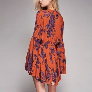 Free people forever love printed tunic