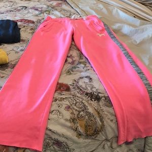 Pink Victoria Secret sweat pants