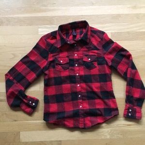 Juniors Small Urban Groove Fannel