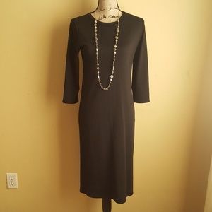Simple black dress
