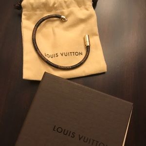 Louis Vuitton damier print bracelet