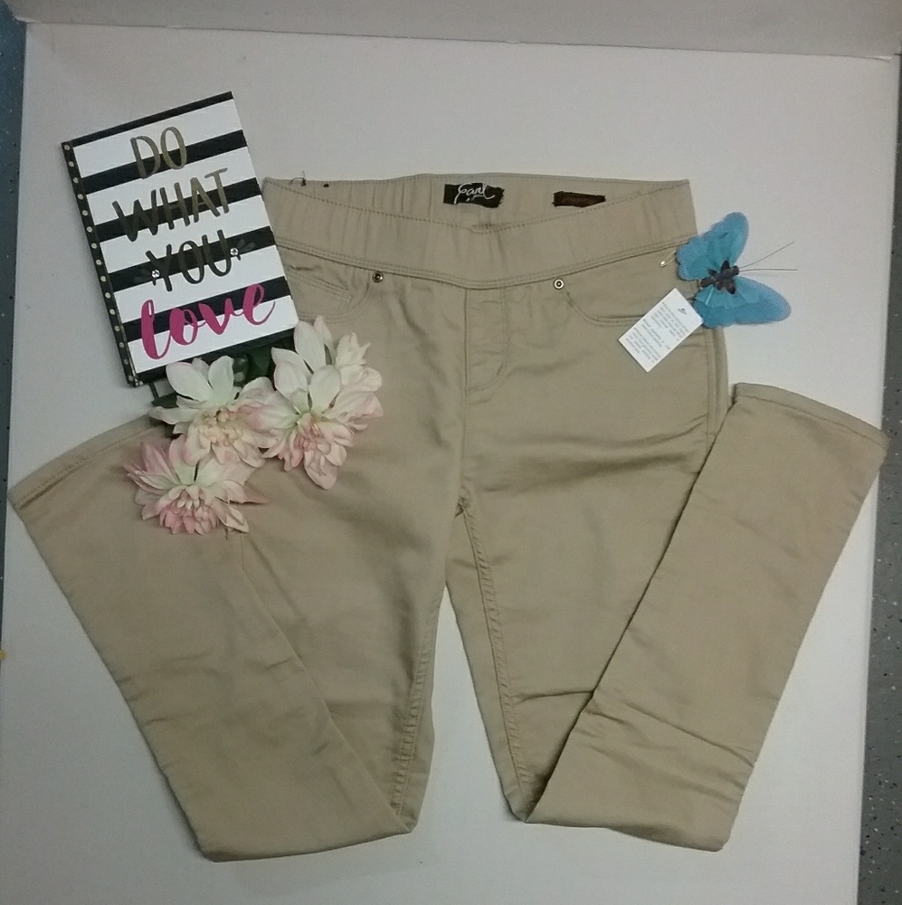 Earl jeans khaki jeggings