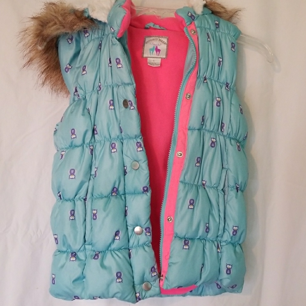 Girls puffer vest