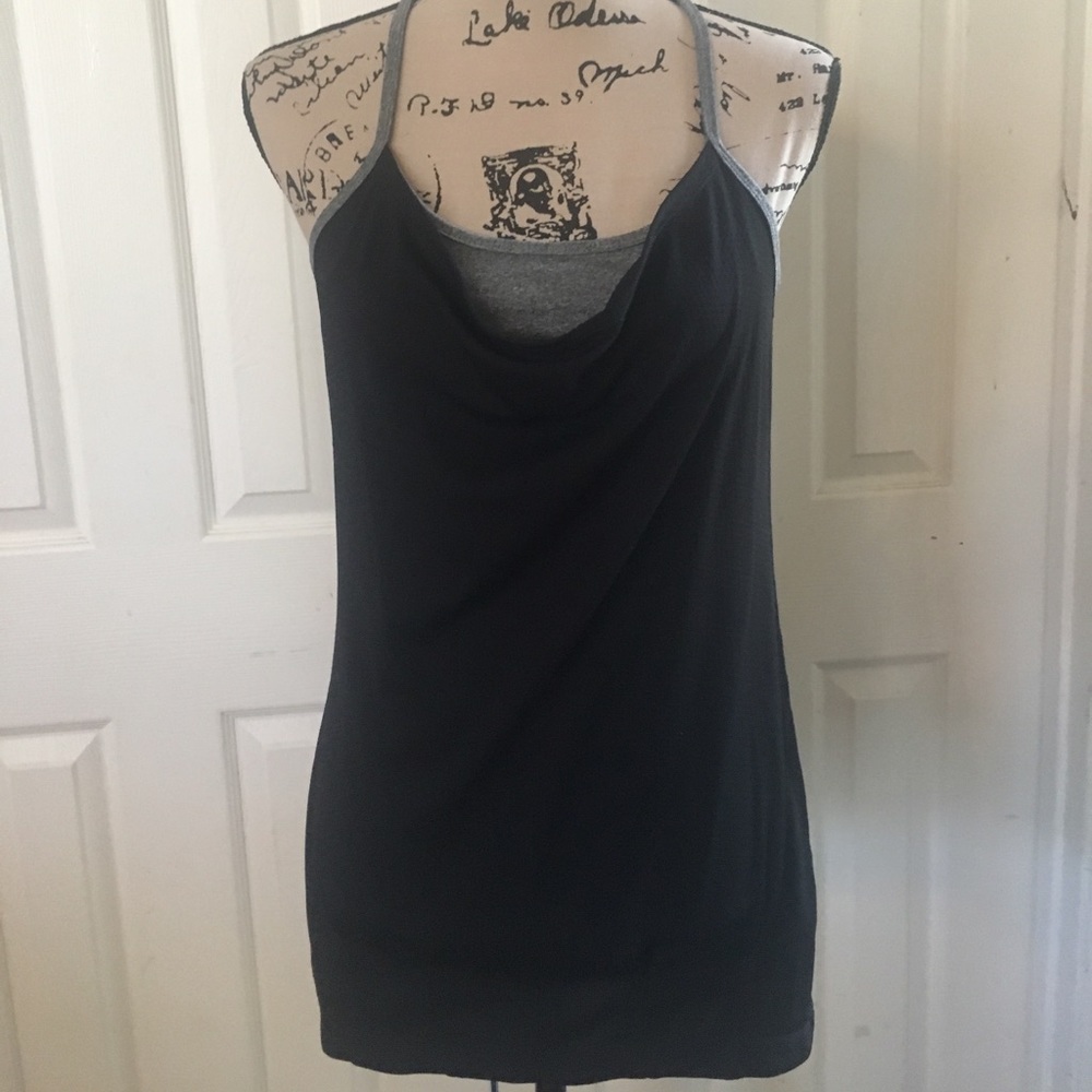 Lululemon style tank with built in bra