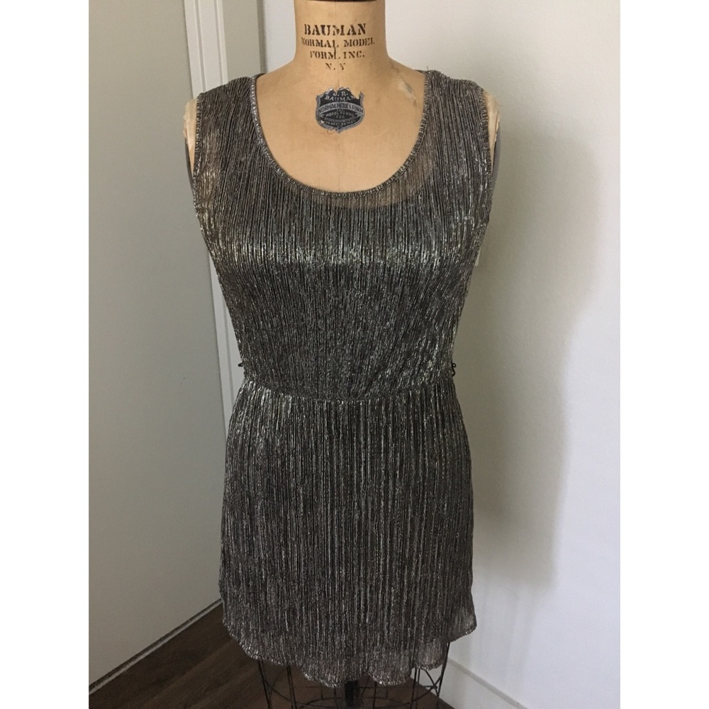 Rock & republic metallic shimmer dress