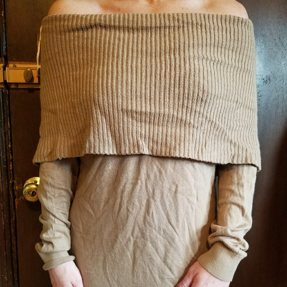 Michael Kors off the shoulder sweater