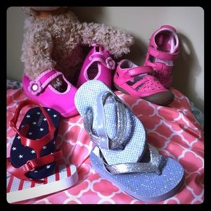 Summer bundle of 4 sandals 👠