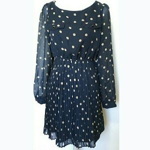 Polka dot dress. See details