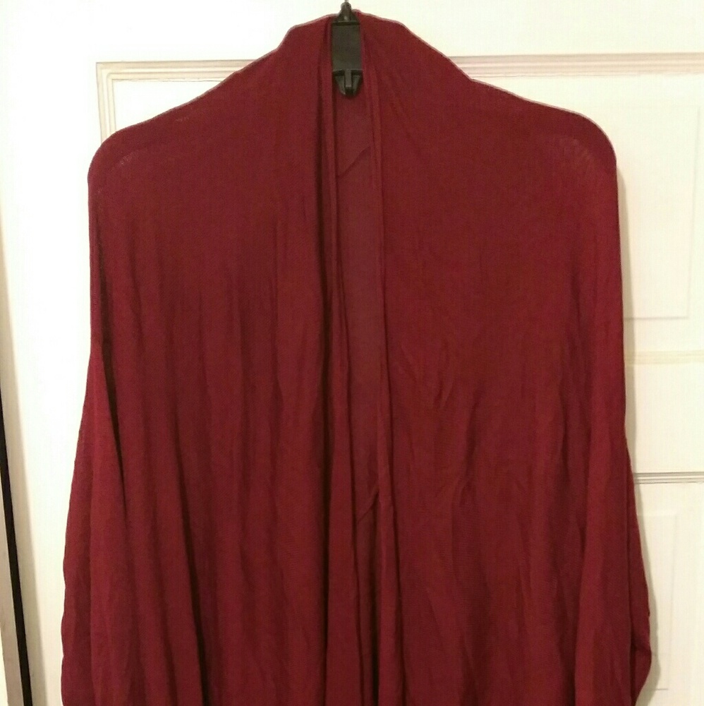 Long rasberry jacket