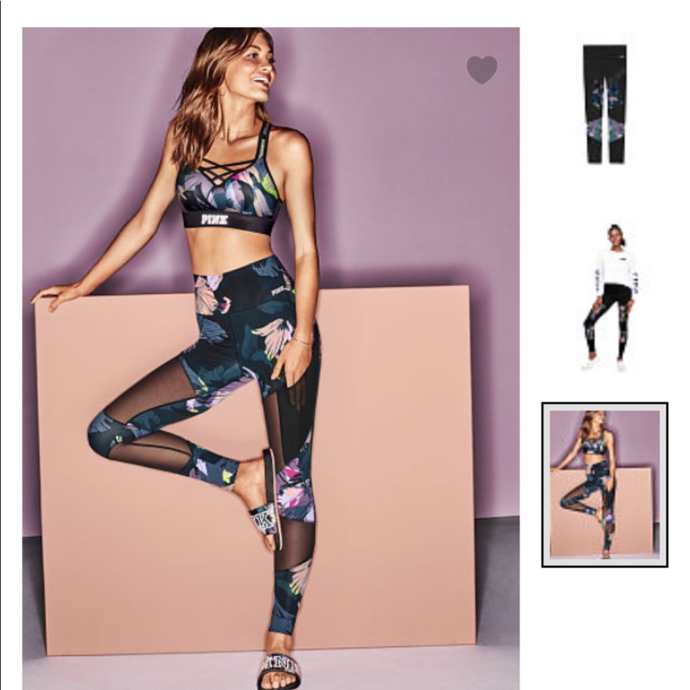 Victoria’s Secret Legging and Bralette Set