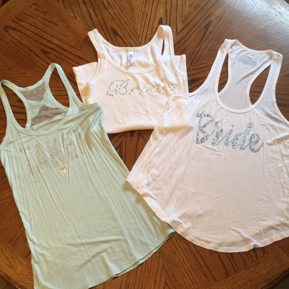 Victoria's Secret Bride Tank Tops