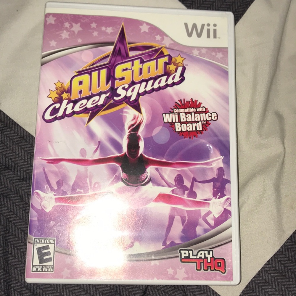 All star cheer squad wii game