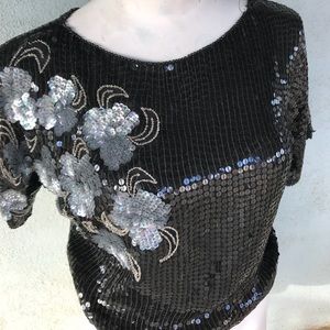 Beaded vintage top
