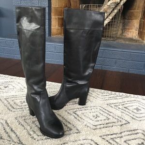 J Crew black boots