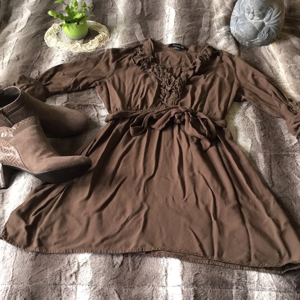 Forever 21 Taupe Dress