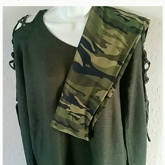 Camo Print Leggings - Picture 3 of 7