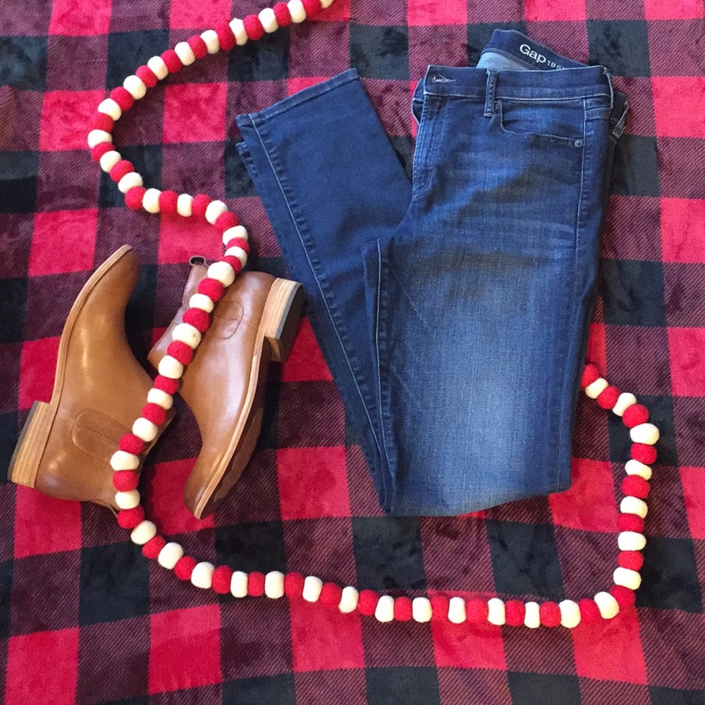 GAP slim straight jeans