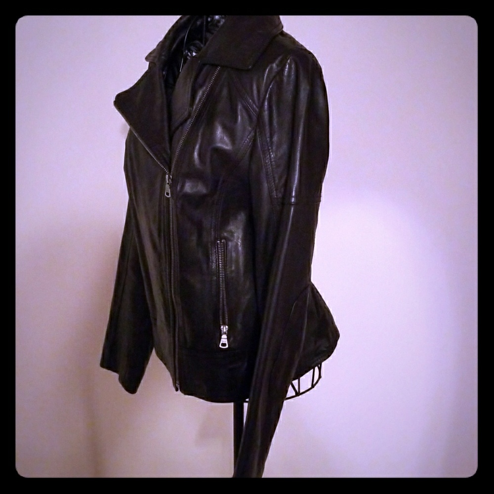 Leather jacket
