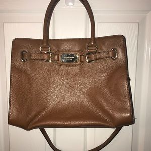 MK leather tote