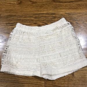 Lace shorts