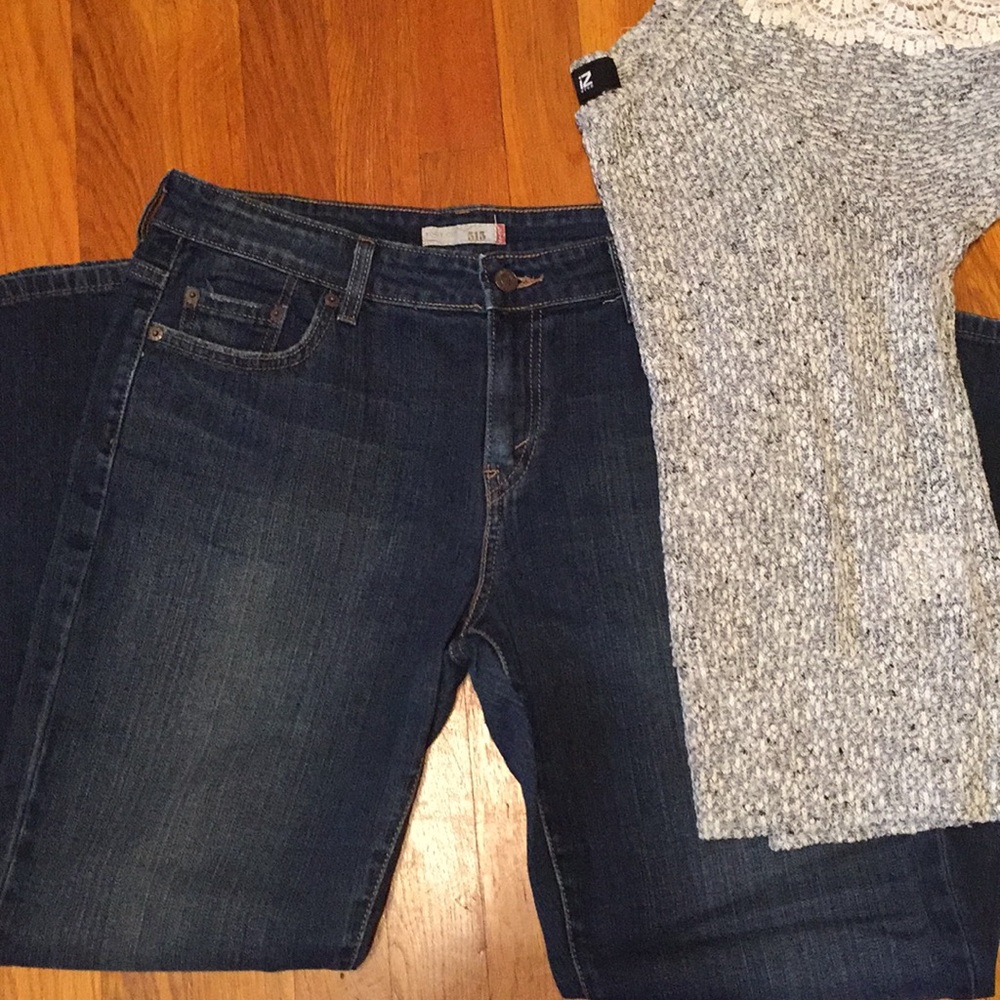 Levi’s bootcut 515 jeans sizes in 10 short #H1