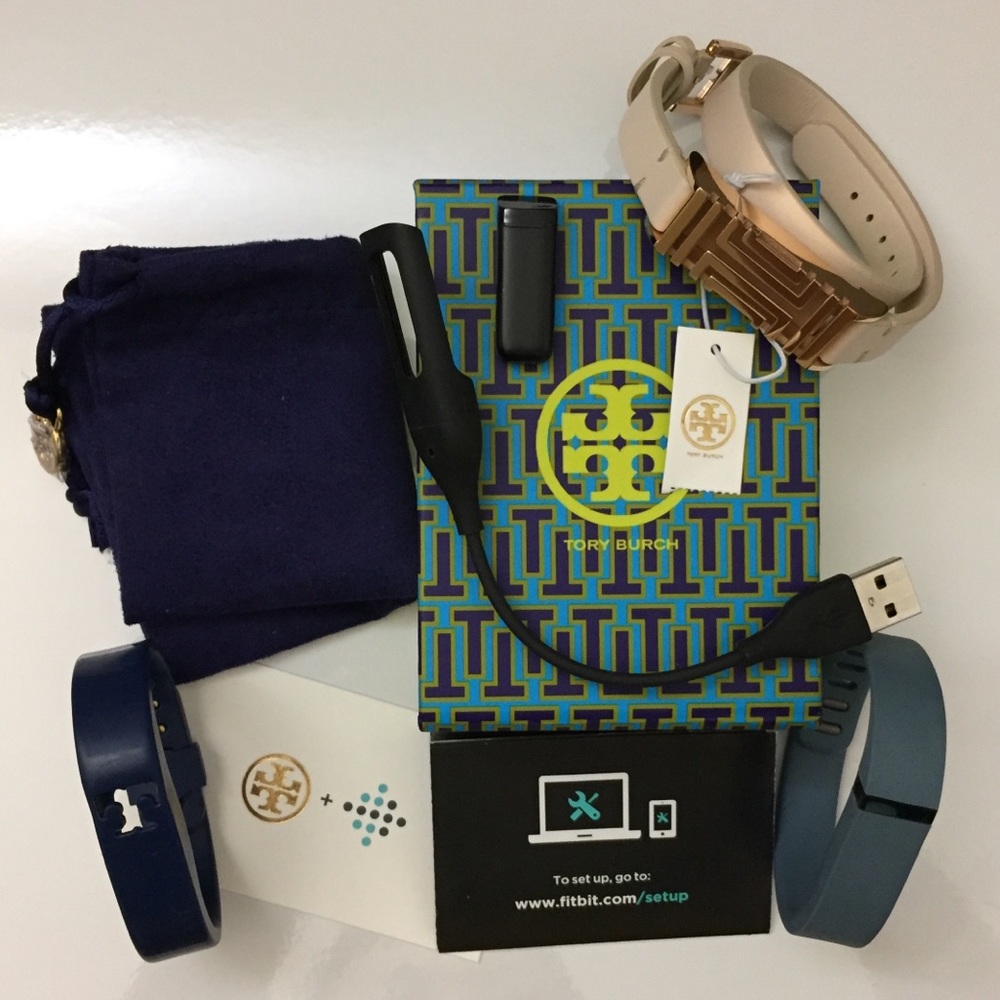Tory Burch Fitbit Bracelets & Fitbit Flex Bundle