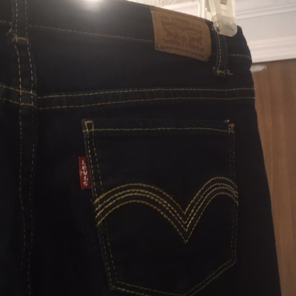 Girls Levi Skinny Jeans - Picture 3 of 4