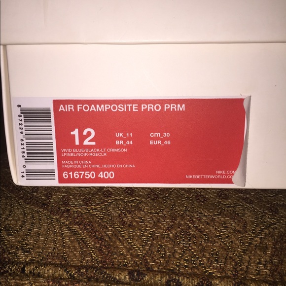 Air Foamposite Pro "Spider-man" - Picture 2 of 7