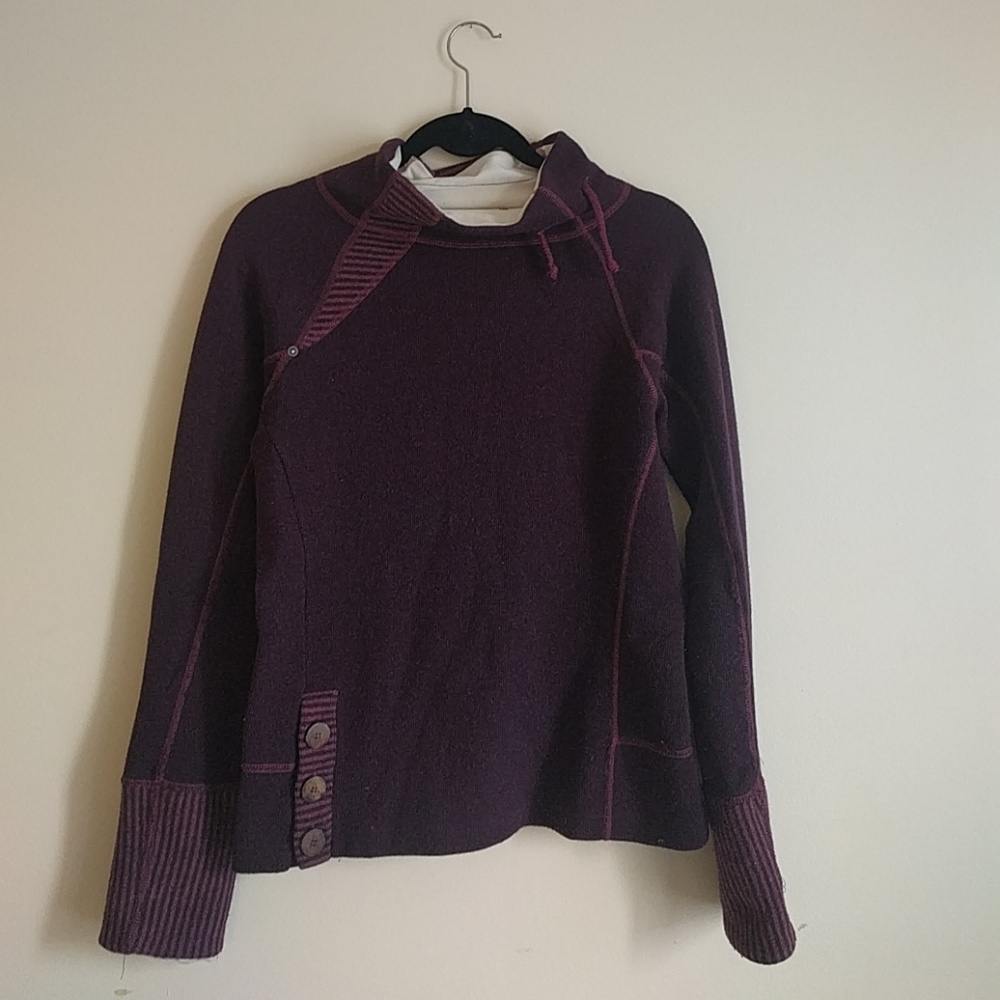 Plum Wool Sweater by Prana