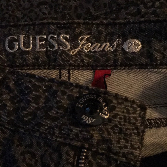Guess gray/black skinny jeans - Picture 4 of 4