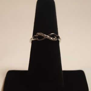 ☆CLEAR OUT☆ Women's Silver Infinity CZ Ring