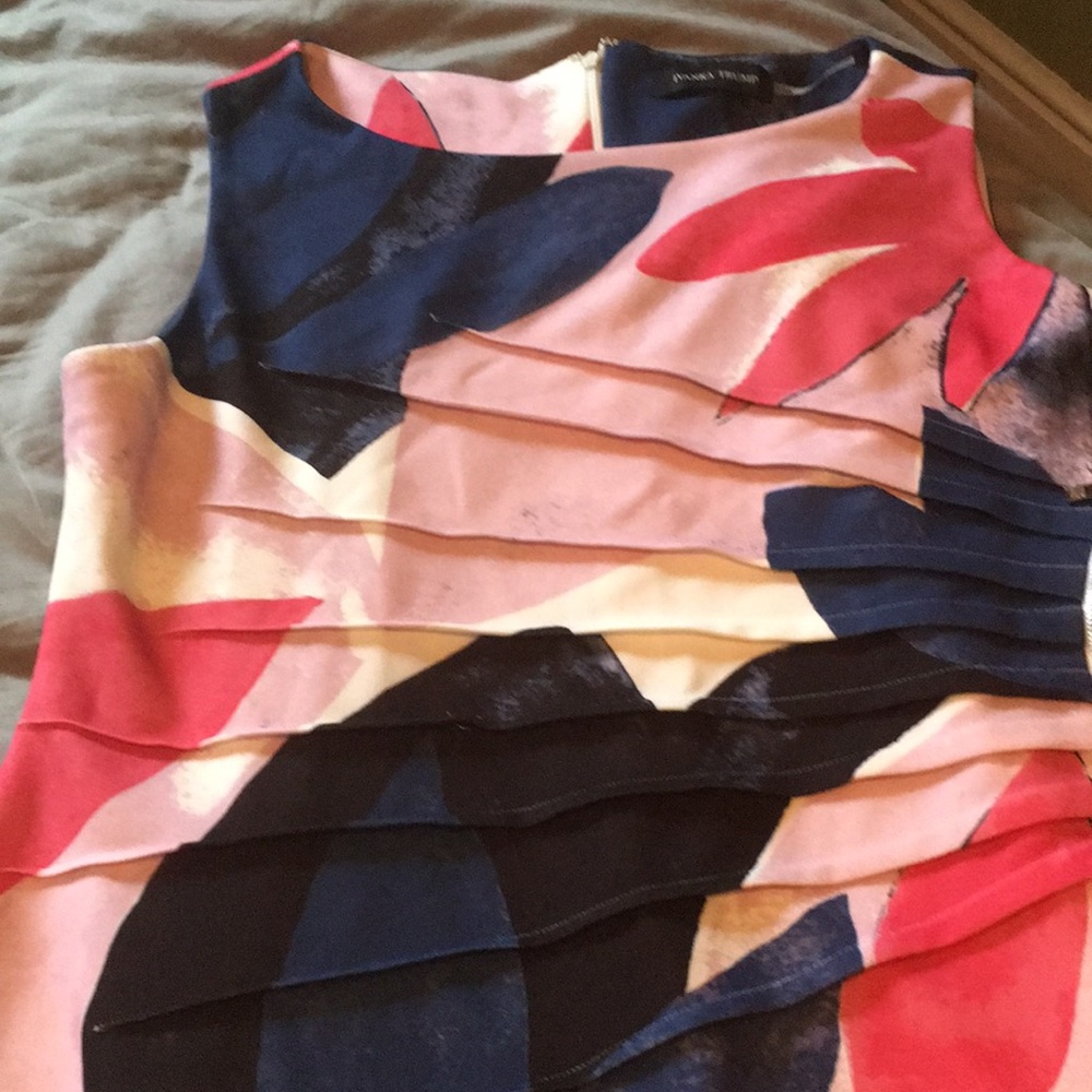 Printed sheath dress