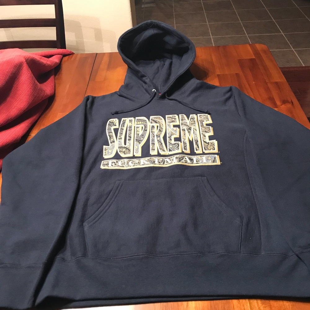 Supreme f*** em all hoodie large - Picture 4 of 5