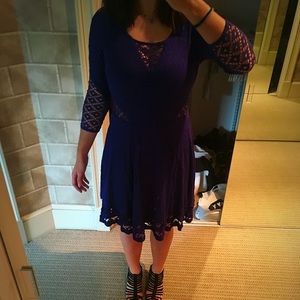 Free People purple dress