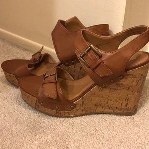 Mission Supply Co. cork wedges