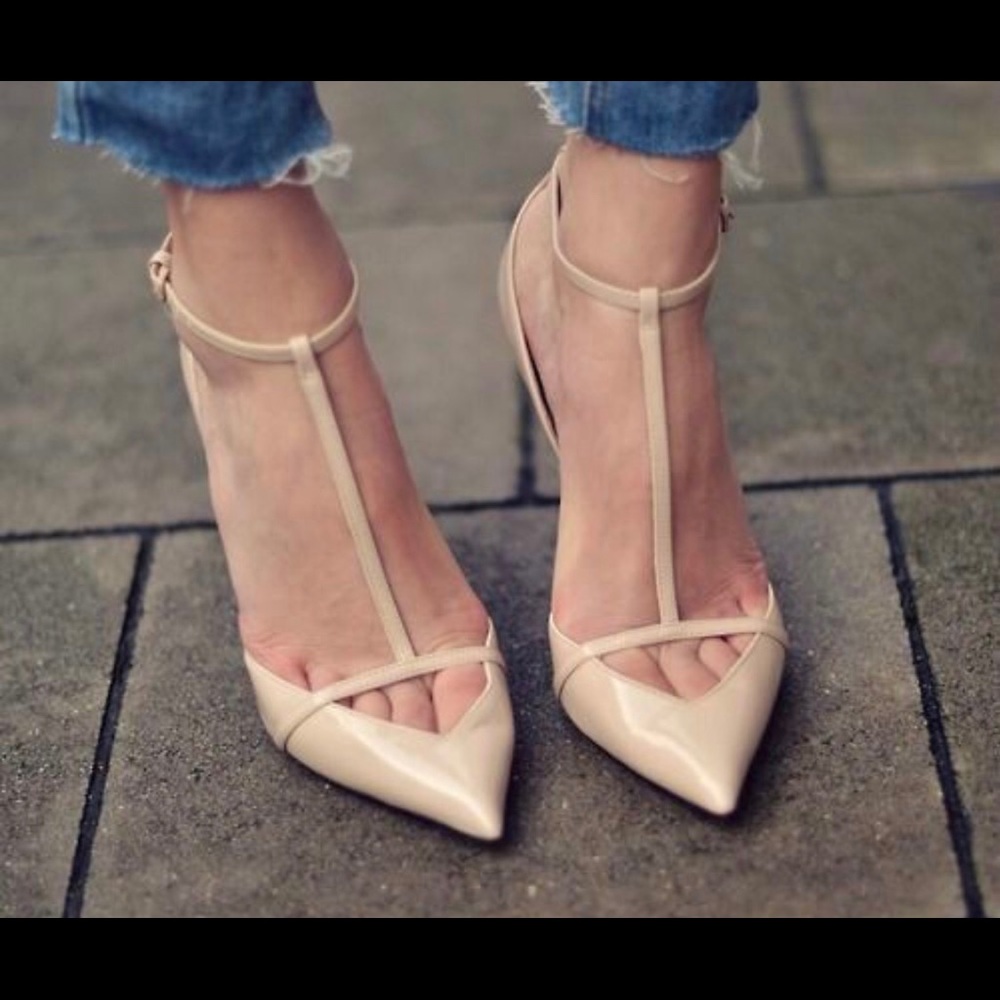NOT FOR SALE Zara Low Cut T-Bar Pump