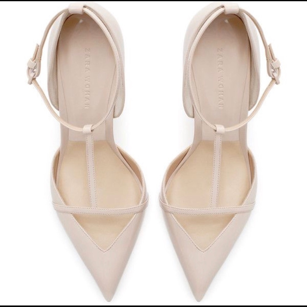 NOT FOR SALE Zara Low Cut T-Bar Pump - Picture 2 of 2