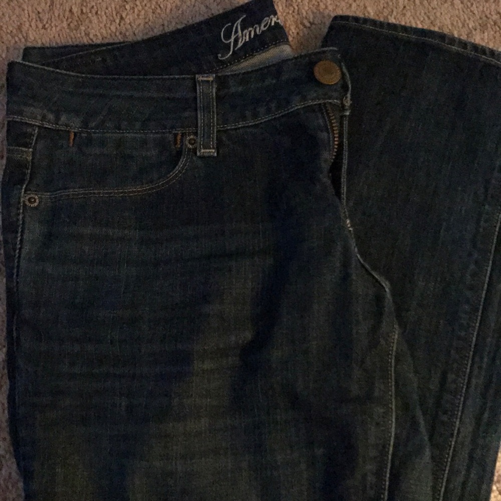 Strait leg jeans