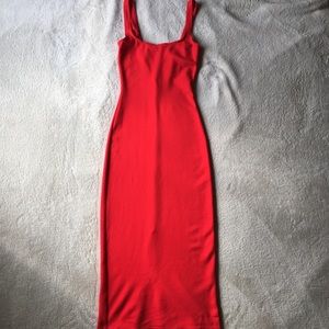 American Apparel Ponte tank dress.
