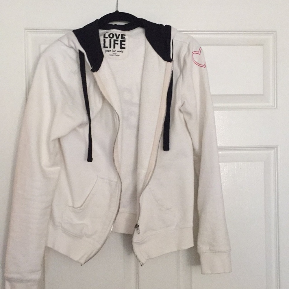 Peace Love World hoodie