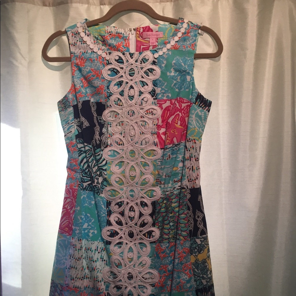 Multi-pattern Lilly Pulitzer Dress