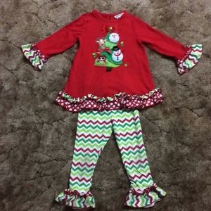 Girls 4T Christmas Outfit