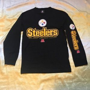 Long sleeve Steelers tee
