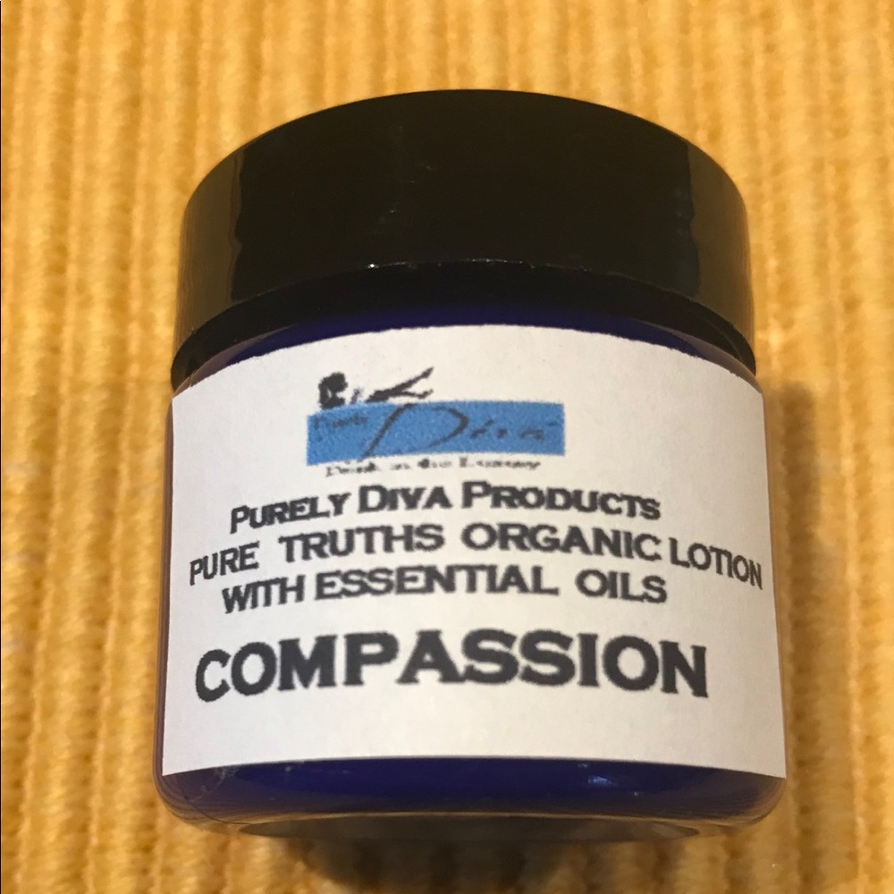 All natural organic with essential oils lotion.