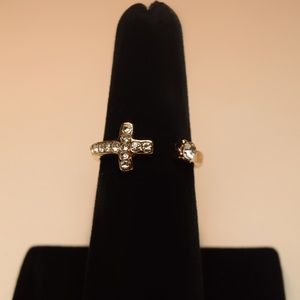 Costume Jewelry Cross Ring