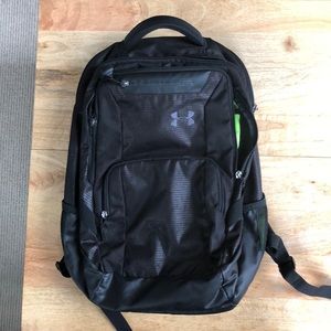 Black under Armour backpack